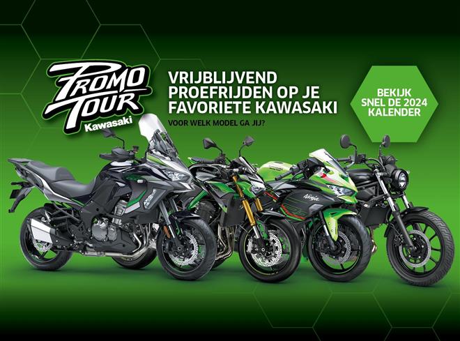 Kawasaki Promo Tour 2024 – De grootste Demo Ride Tour van België 