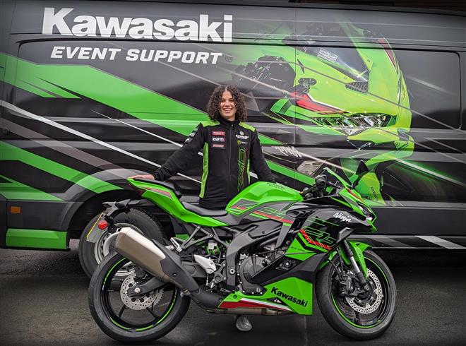 Kawasaki UK announce Motorcycle Live ZX-4RR winner! 