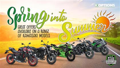 Spring into Summer with Kawasaki’s latest offers!