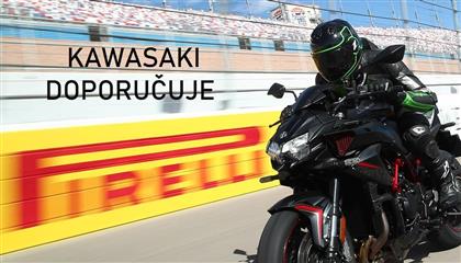Kawasaki doporučuje pneumatiky Pirelli!