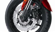 Triple Petal Disc Brakes with Latest-spec ABS