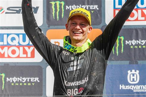 Mikkel Haarup returns to the podium in Germany