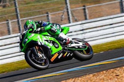 Team Kawasaki SRC well placed at Le Mans