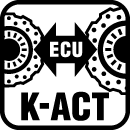 Pokročilá technológia koaktívneho brzdenia Kawasaki (K-ACT ABS)