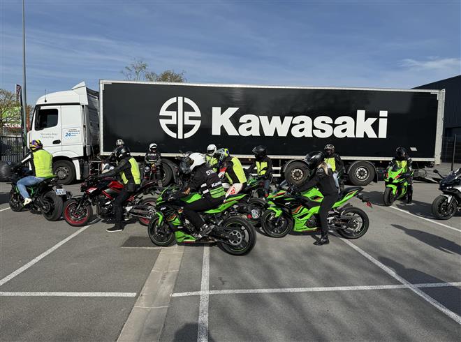 Kawasaki Tour : Passage chez Kawasaki Reims