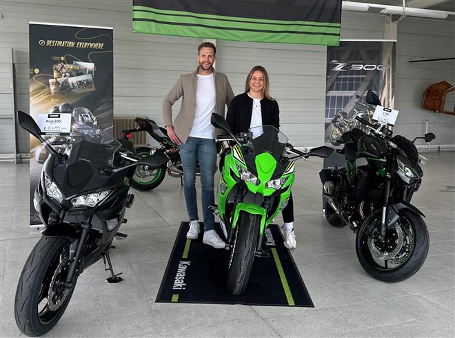 Willkommen zurück in der Kawasaki Familie: Kaudela ist wieder Kawasaki Partner!