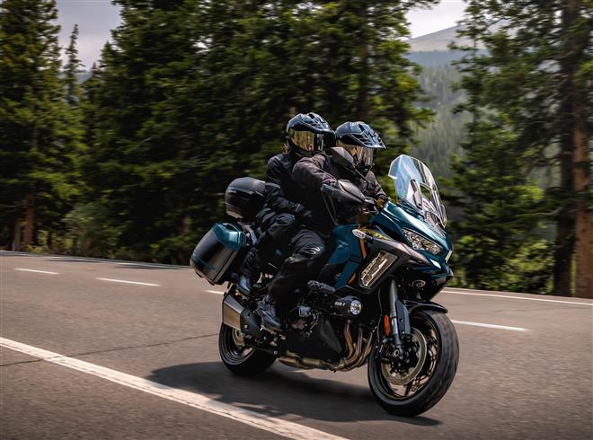 Kawasaki propose de nouveaux coloris sur les Versys 1100 2026