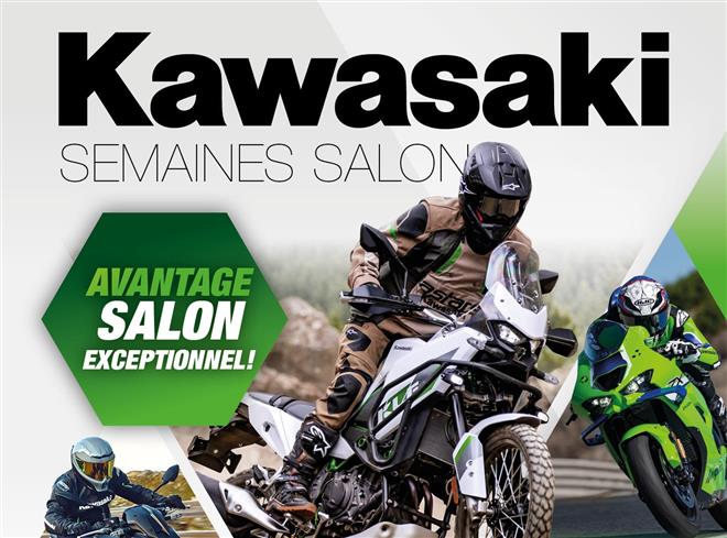 Les Semaines Salon Kawasaki 2026 sont lancées !