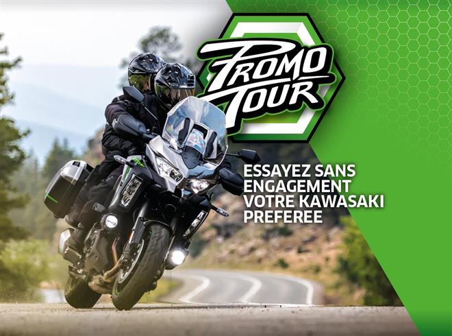 Kawasaki Promo Tour 2025 – L'expérience Demo Ride ultime!