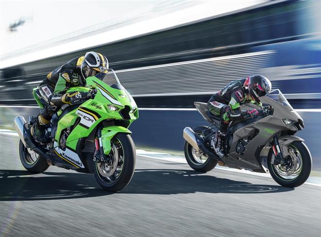 Nieuwe kleurstellingen voor 2025 Ninja ZX-10R en RR