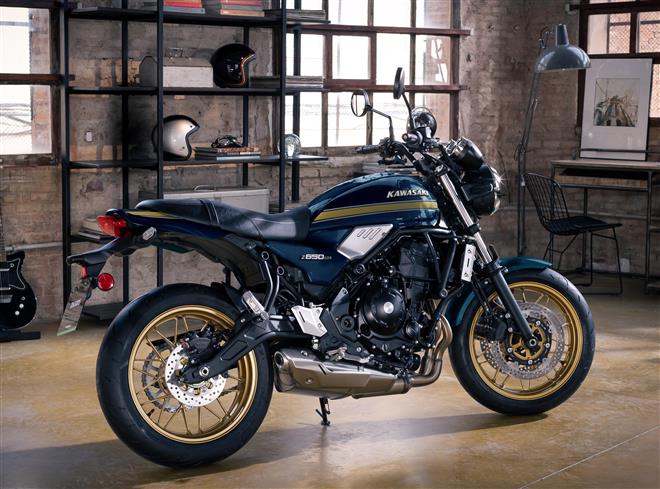 Kawasaki Z650RS 2026 tijdloze stijl in nieuwe kleuren