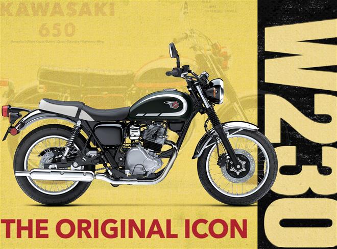 2026 kleuren Kawasaki W230 en Meguro S1 onthult