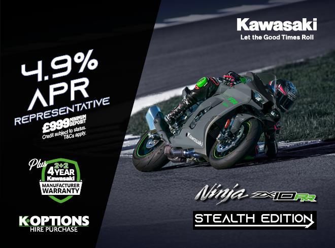 Ninja ZX-10RR Stealth Edition now available!