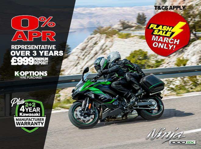 Discover the Ninja 1000SX this March! 