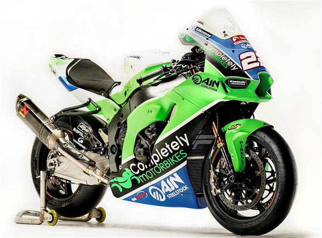 2024 Completely Motorbikes Kawasaki livery unveiled at Motorcycle Live! 