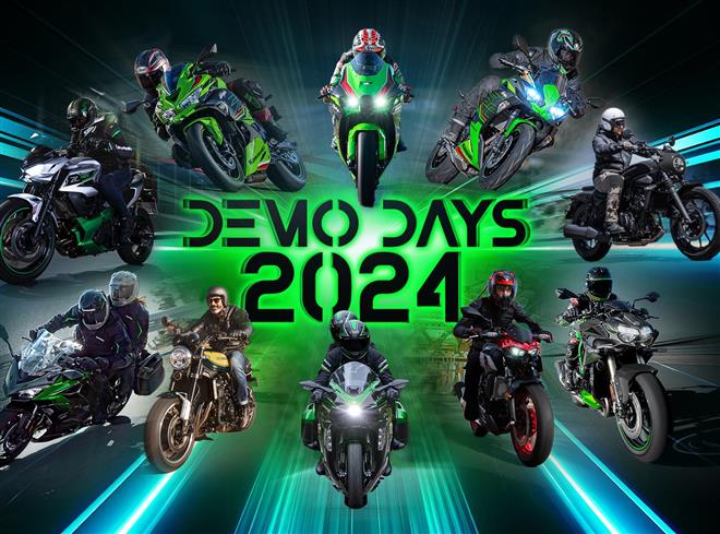 The popular Kawasaki Dealer Demo Days return for 2024!