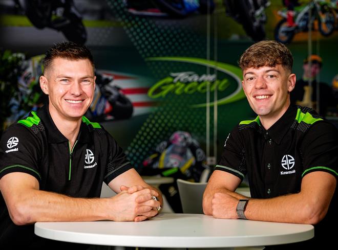 Iddon joins Cook at AJN Steelstock Kawasaki for 2025 title assault