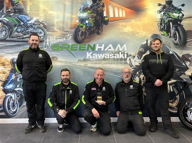 Greenham Kawasaki Named Kawasaki UK Dealer Of The Year! 