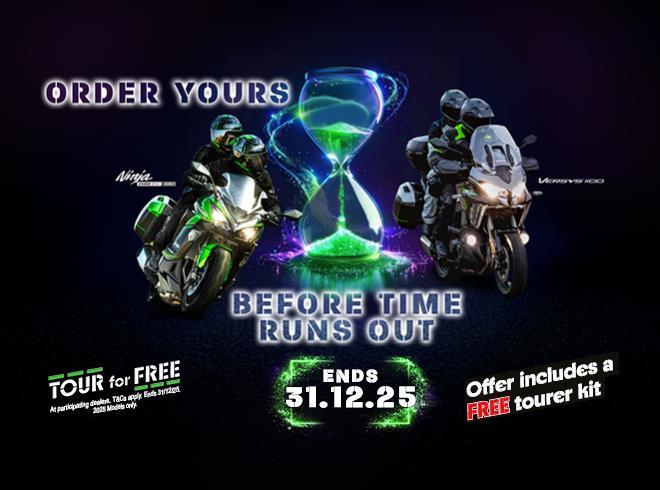 Tour For Free With The Ninja 1100SX and Versys 1100 Families!