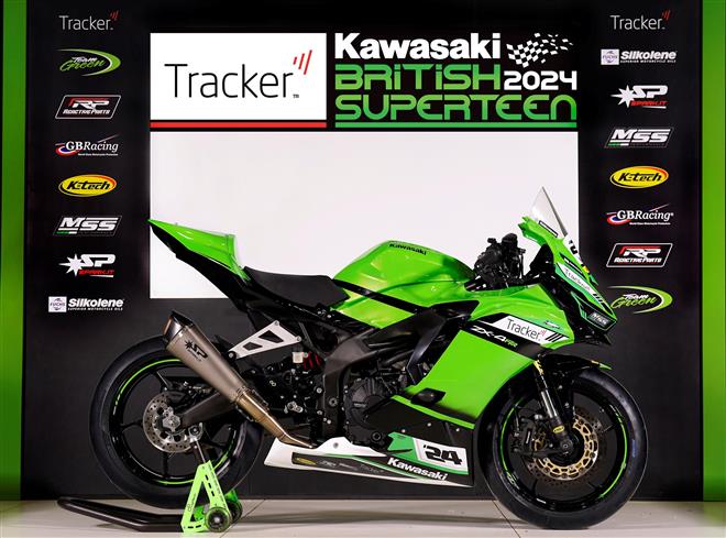 Tracker announced as the Title Sponsor of the Kawasaki British Superteen series