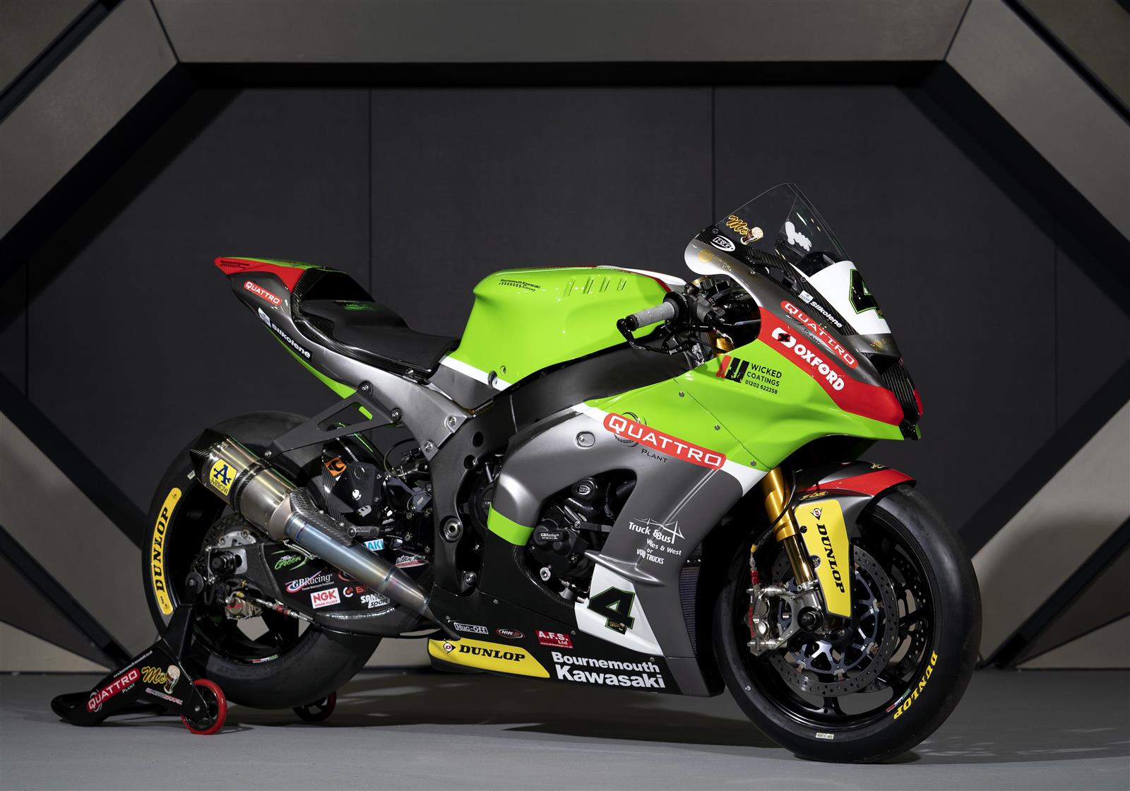 Quattro Plant Bournemouth Kawasaki Ninja ZX-10RR unveiled at 2020 MCN ...