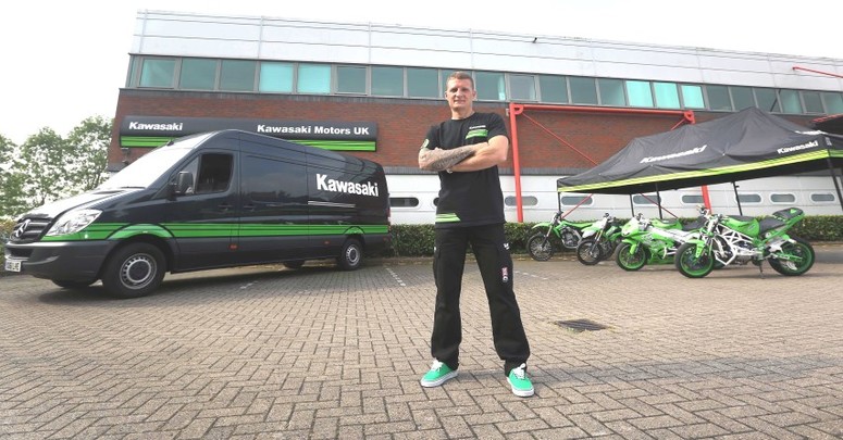 Kawasaki to sponsor Stunt Champion Lee Bowers