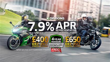 Offers and Finance opportunities - Kawasaki UK