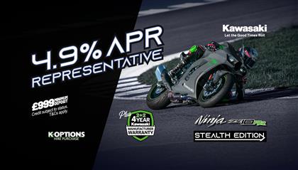 Ninja ZX-10RR Stealth Edition now available!