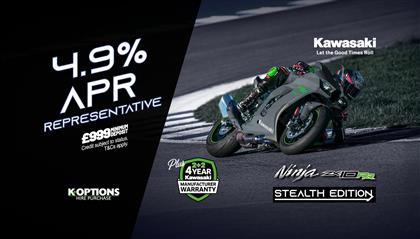 Ninja ZX-10RR Stealth Edition now available!