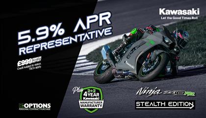 Ninja ZX-10RR Stealth Edition now available!