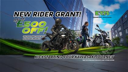 Kawasaki Launch ‘New Rider Grant’ Across A Range Of Machines! 