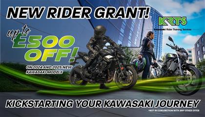 Kawasaki Launch ‘New Rider Grant’ Across A Range Of Machines! 