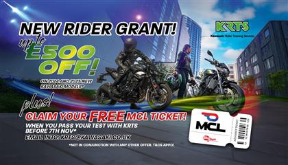 Kawasaki Launch ‘New Rider Grant’ Across A Range Of Machines! 