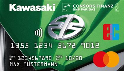 Kawasaki-Kreditkarte