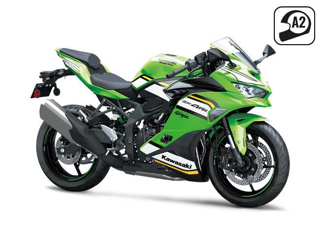 Ninja ZX-4R y Ninja ZX-4RR ya disponibles para el A2 