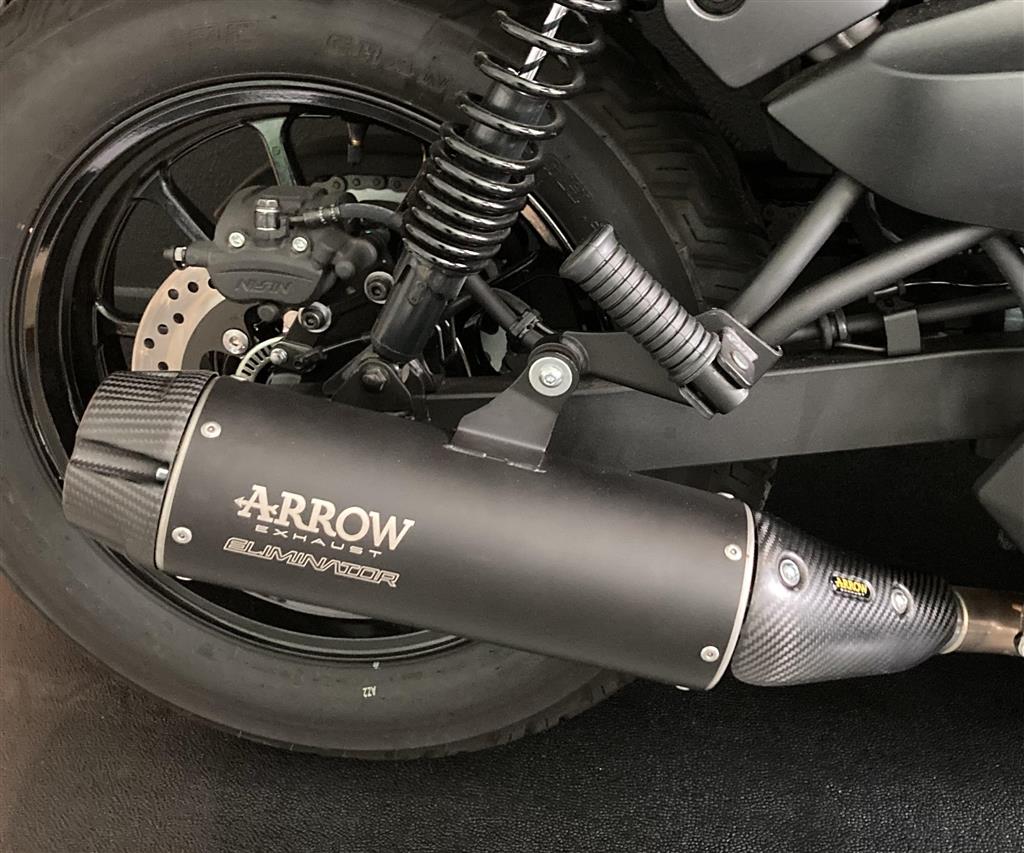 Arrow exhaust 258EXP0115 for Kawasaki Eliminator 500 EL450A EL450B ...