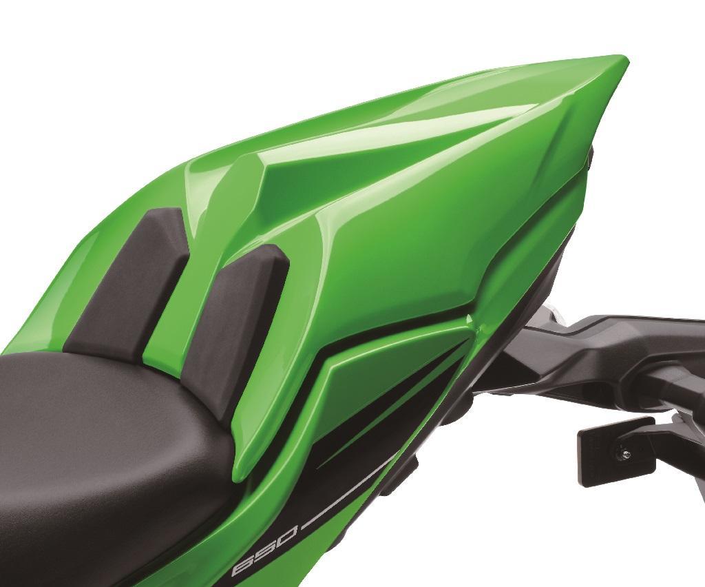 Genuine Kawasaki seat cover for Z650 and Ninja 650 ER650H EX650K ...