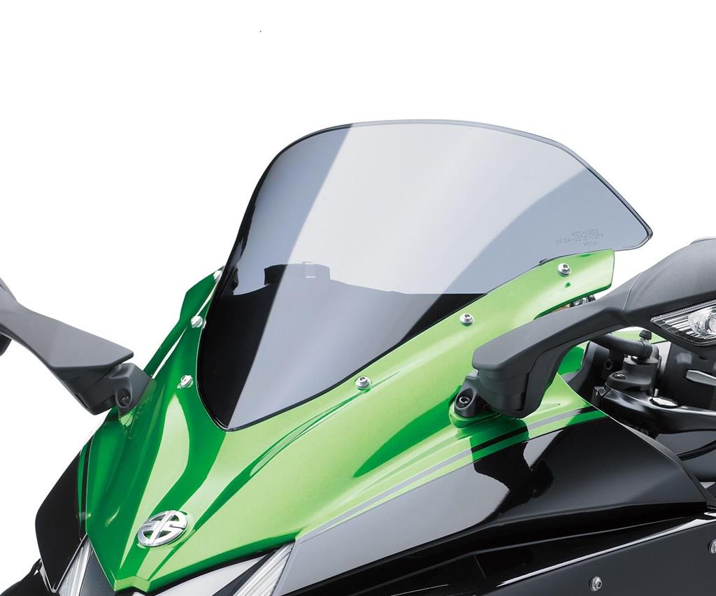 Genuine Kawasaki Ninja H2 SX 2022- smoke windshield 99994-1078 