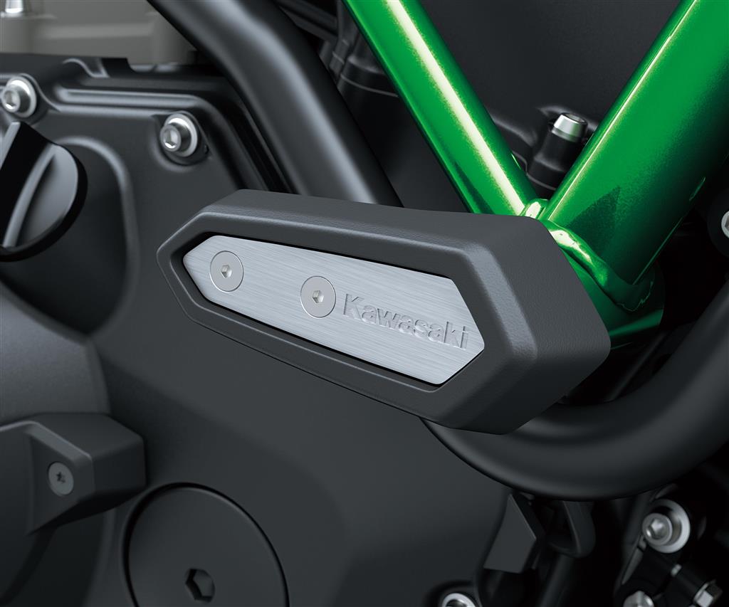 Genuine Kawasaki frame sliders engine guards for Z H2 ZH2 ZR1000K