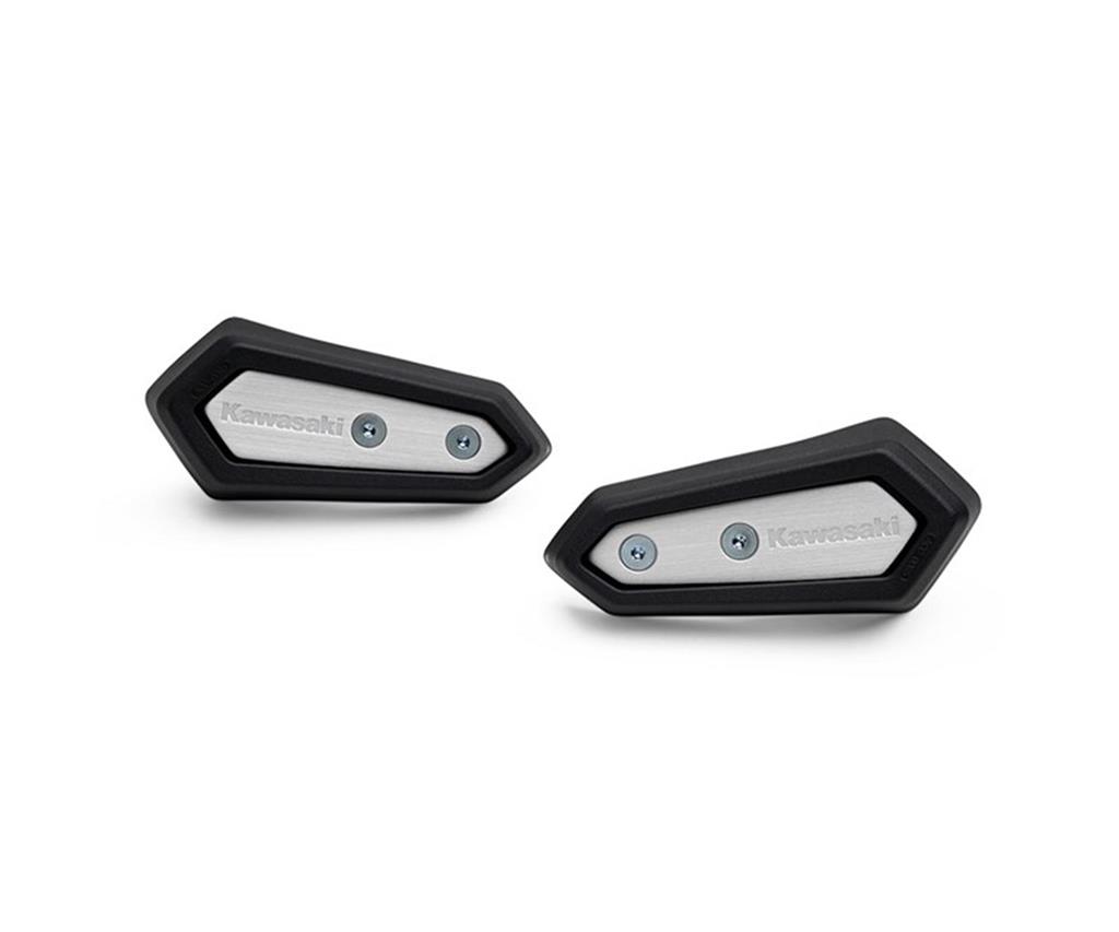 Genuine Kawasaki accessory sliders for Z500 and Ninja 500 99994-2006 ...