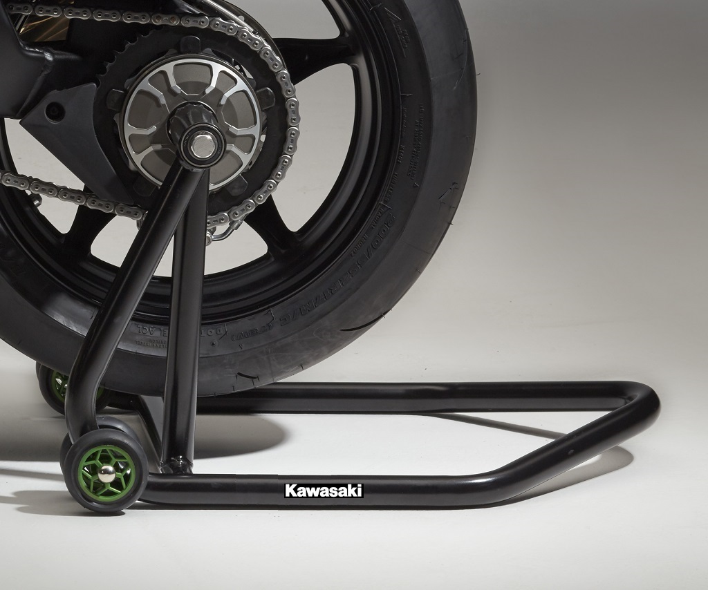 Caballete Moto Trasero AL compatible con Kawasaki Ninja 300 / 125 ✓  ¡Actualiza tu conducción ahora!