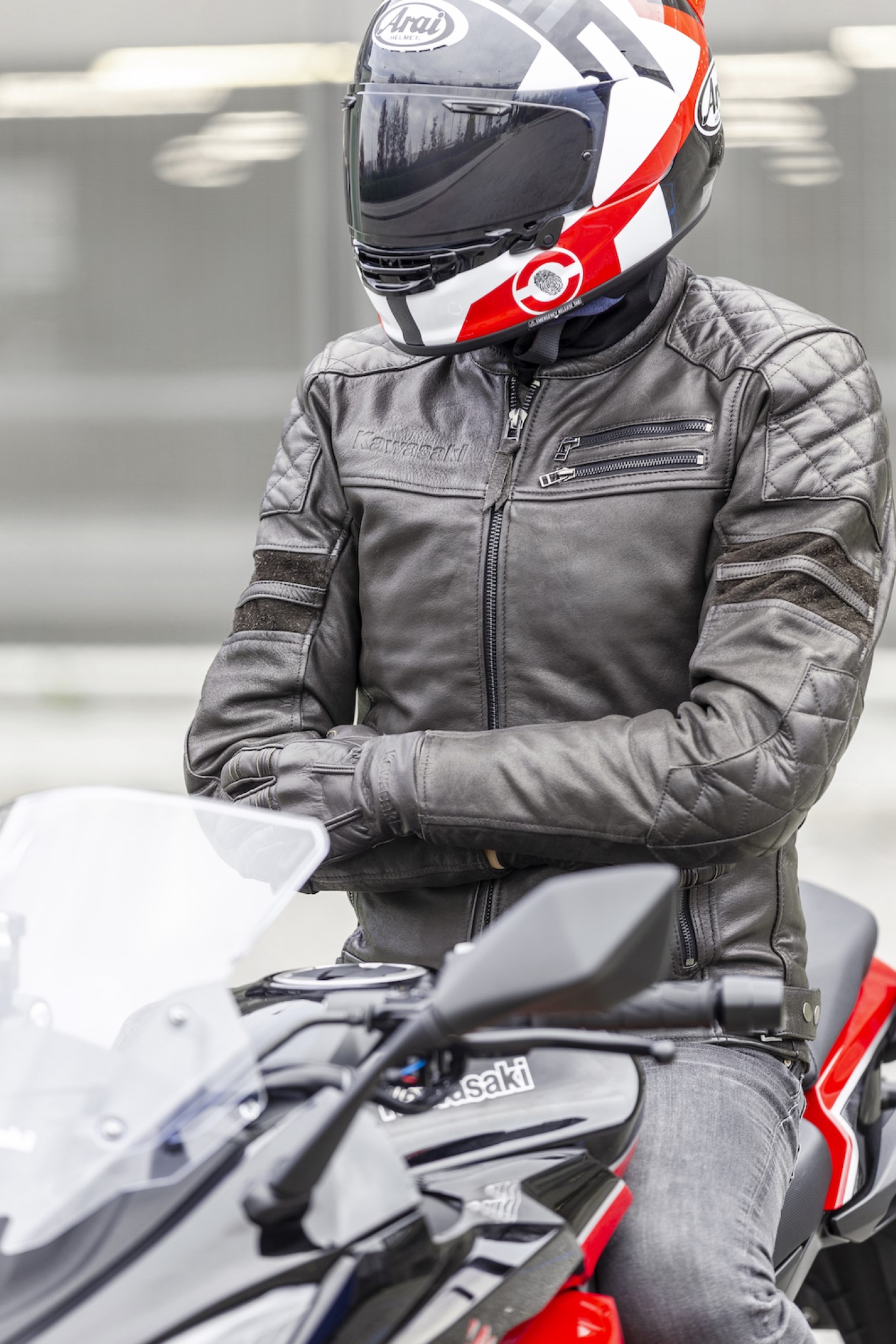 Motorcycle leather near me discount