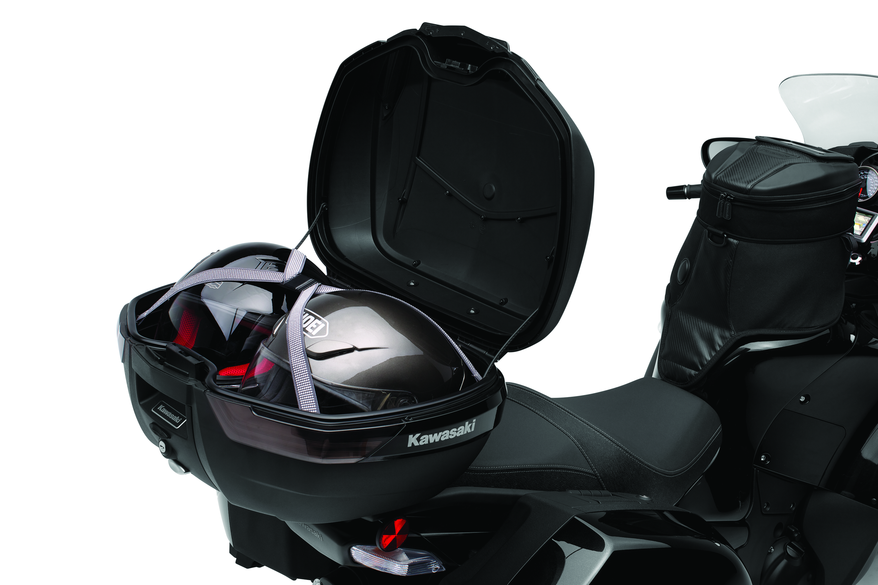 Genuine Kawasaki topcase system 47 Litre for Ninja 1100SX