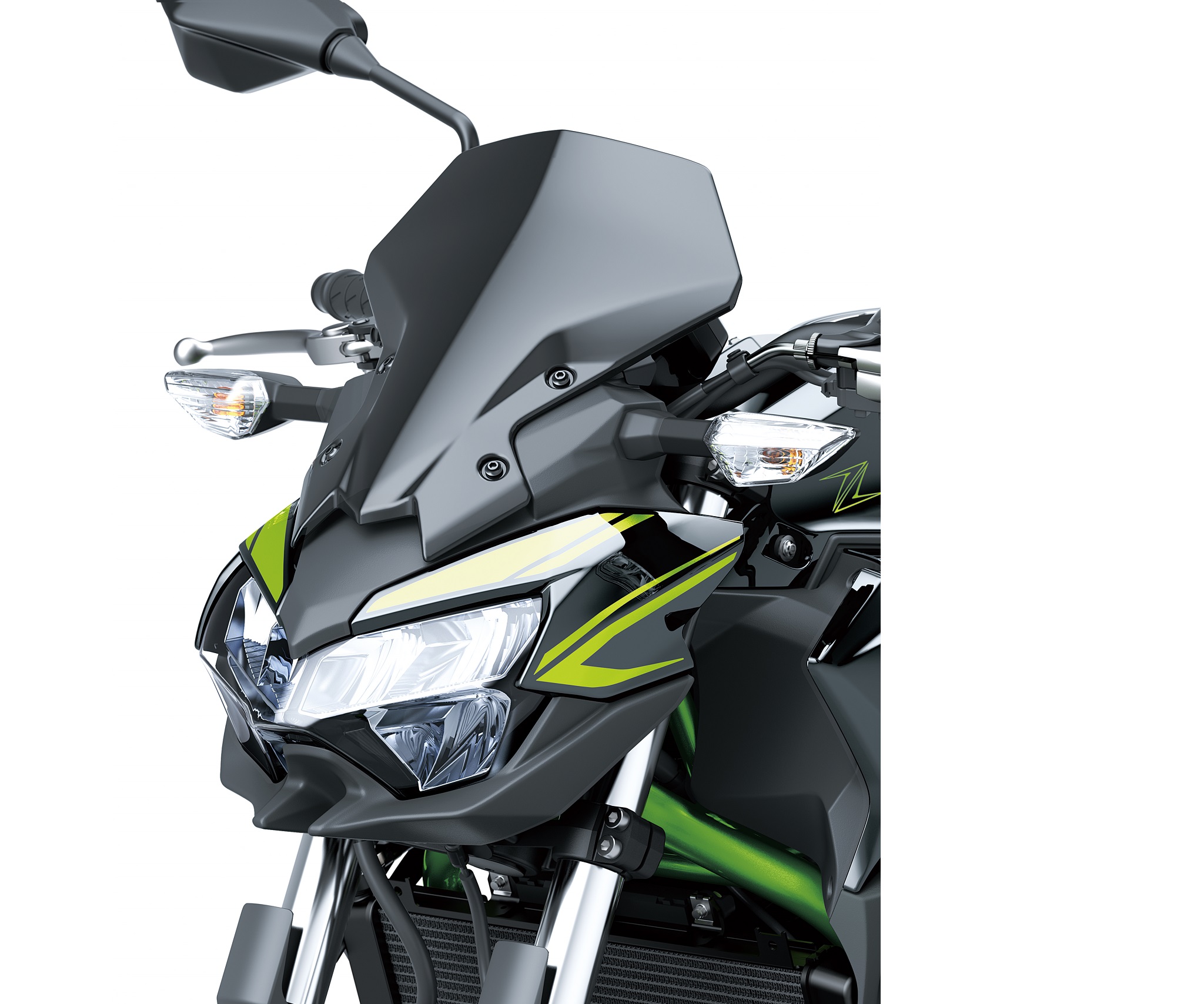 Genuine Kawasaki Z650 Smoke meter cover windshield windscreen flyscreen large higher 99994-1261 999941823 99994-1823