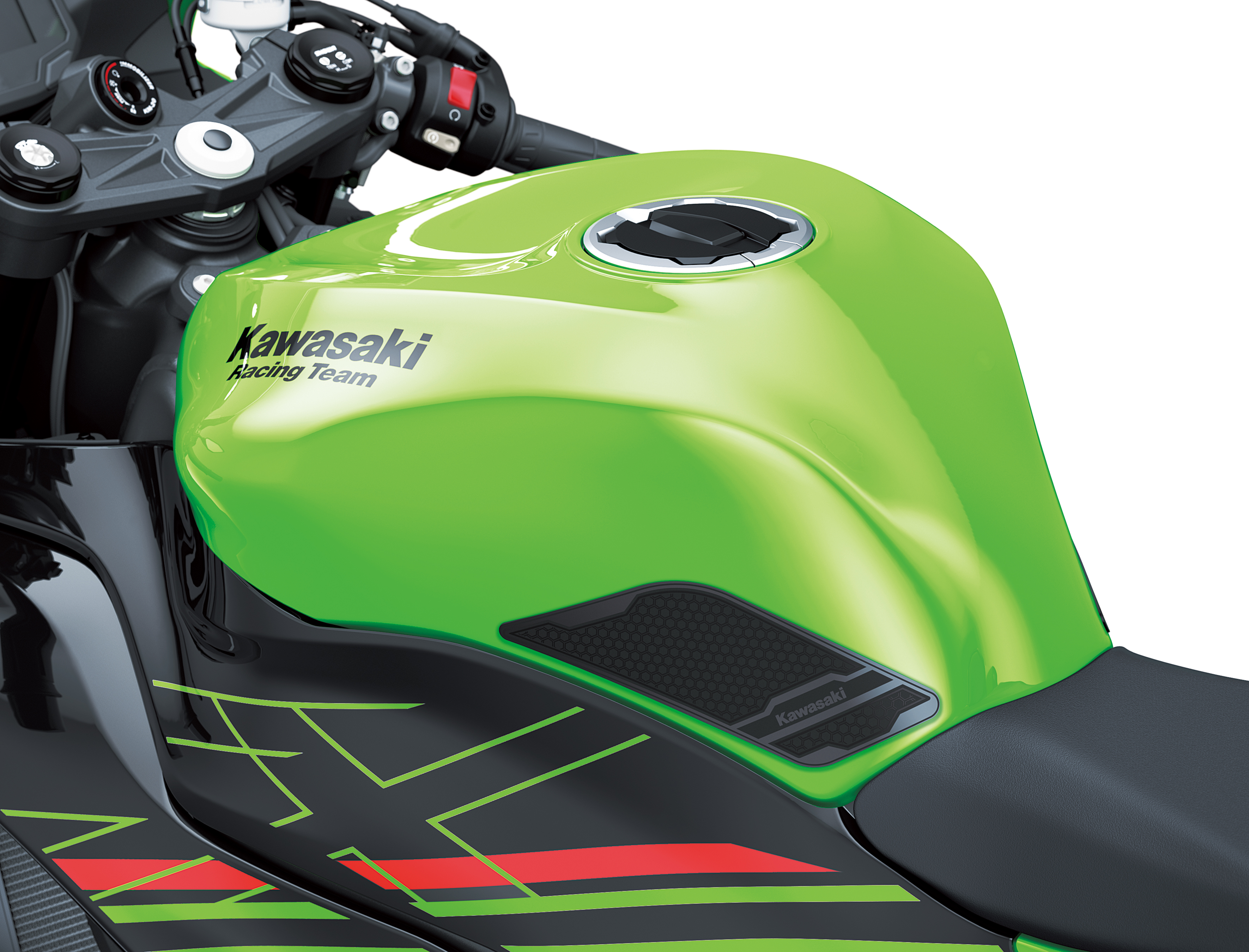 Genuine Kawasaki accessory knee pad set 999942226 for Ninja