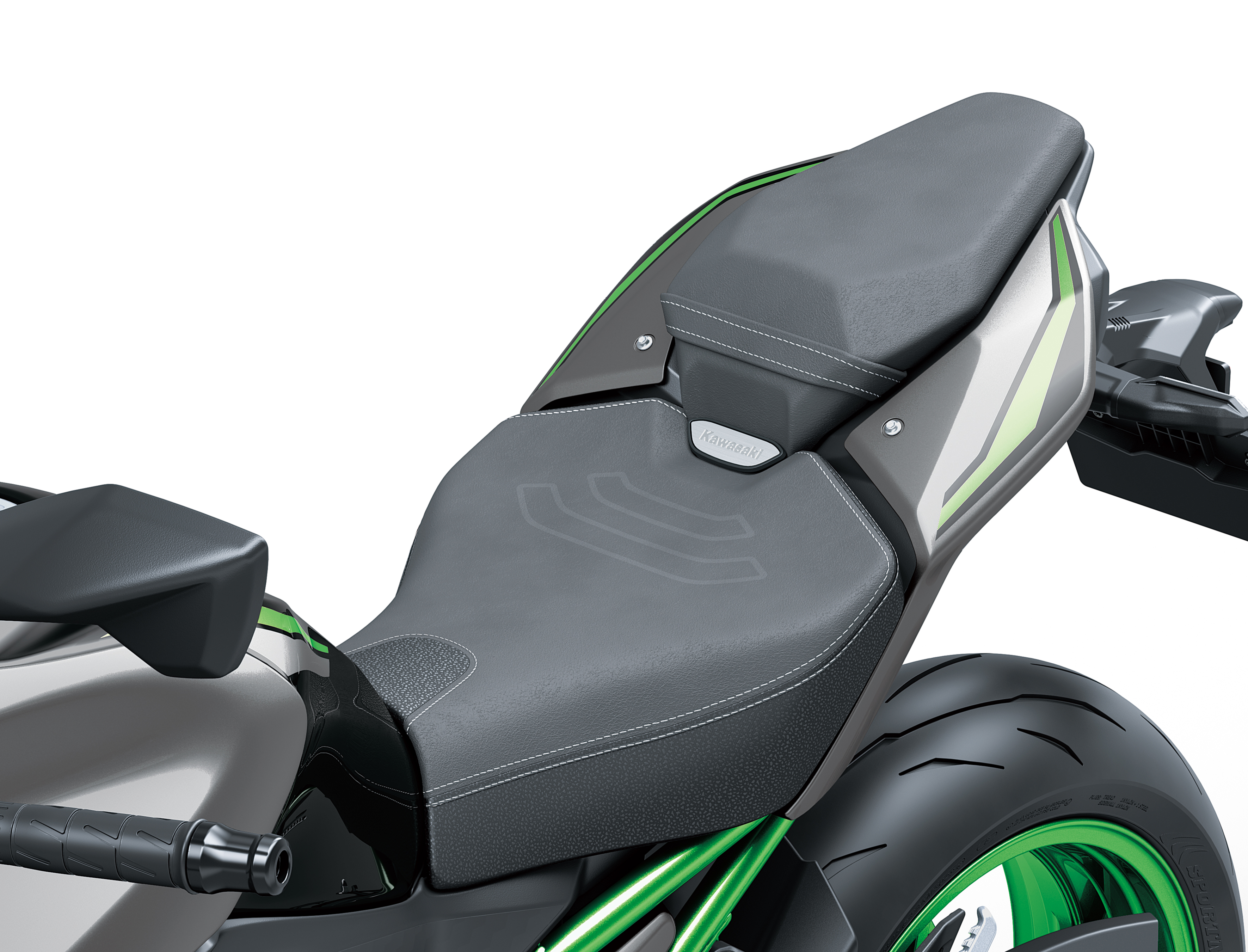 MA。Kawasaki Z900 シート、ミラー　セット zoom_99994225477H_DesignSeatsF