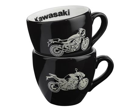 Tour de cou noir et blanc Kawasaki Z