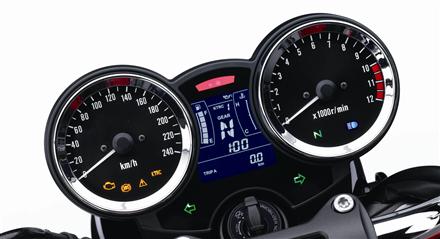 Retro-style dashboard met moderne functionaliteit