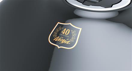 Tank-Emblem zum 40-jährigen Jubiläum