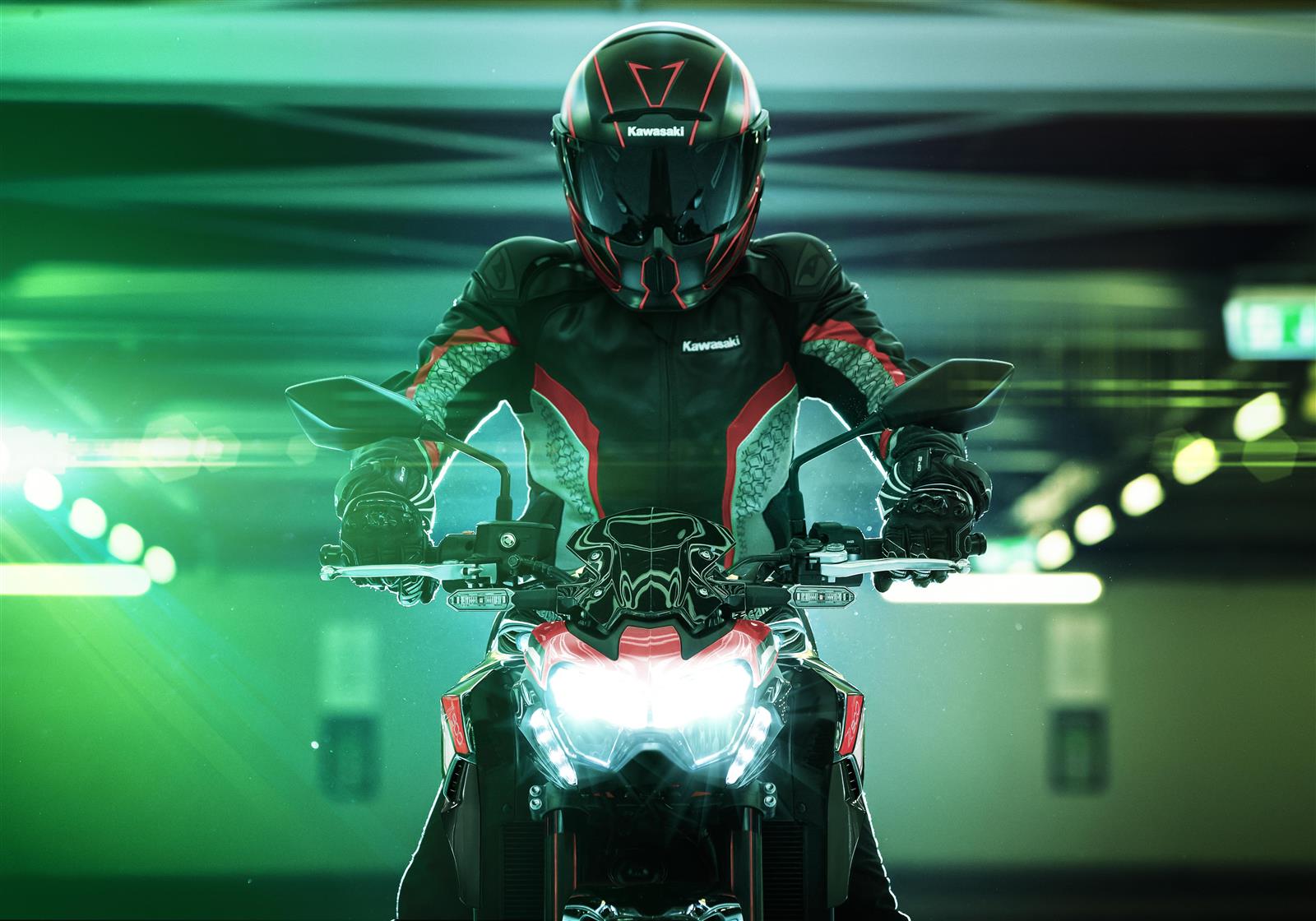  Z900 MY 2024 - Kawasaki United Kingdom Illustration 